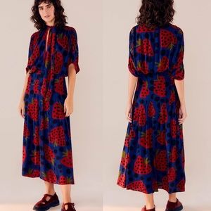 Farm Rio Heartberry Maxi Dress